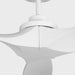 Visual Comfort Fan - 3CLNSM70RZW - 70"Ceiling Fan - Collins Smart 70 - Matte White