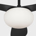Visual Comfort Fan - 3DPSM58MBKD - 58"Ceiling Fan - Drape Smart 58 LED - Midnight Black