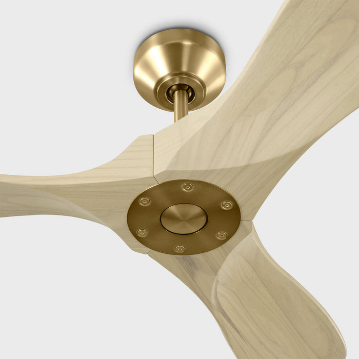 Visual Comfort Fan - 3MAVSM44BBSWWO - 44"Ceiling Fan - Maverick Smart 44 - Burnished Brass
