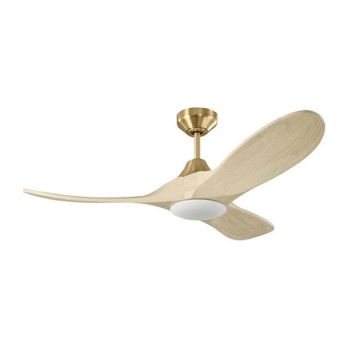Visual Comfort Fan - 3MAVSM44BBSWWOD - 44"Ceiling Fan - Maverick Smart 44 LED - Burnished Brass