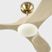 Visual Comfort Fan - 3MAVSM44BBSWWOD - 44"Ceiling Fan - Maverick Smart 44 LED - Burnished Brass