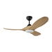 Visual Comfort Fan - 3MAVSM44MBKNHD - 44"Ceiling Fan - Maverick Smart 44 LED - Midnight Black