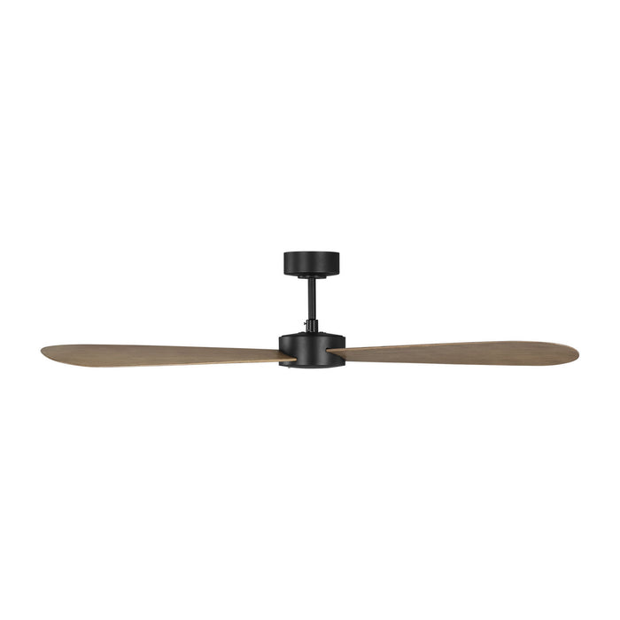 Visual Comfort Fan - 3PDSM60MBK - 60"Ceiling Fan - Paddle Smart 60 - Midnight Black