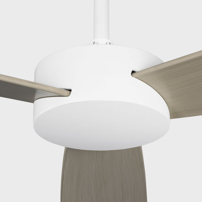 Visual Comfort Fan - 3PDSM60RZW - 60"Ceiling Fan - Paddle Smart 60 - Matte White
