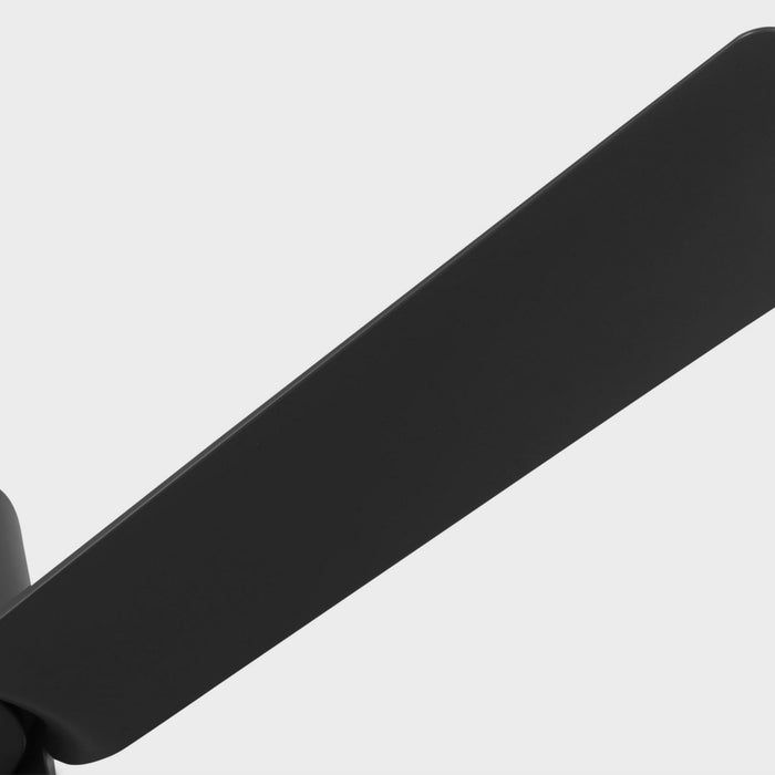 Visual Comfort Fan - 3PESM52MBKD - 52"Ceiling Fan - Peel Smart 52 LED - Midnight Black