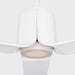Visual Comfort Fan - 3PESM52RZWD - 52"Ceiling Fan - Peel Smart 52 LED - Matte White