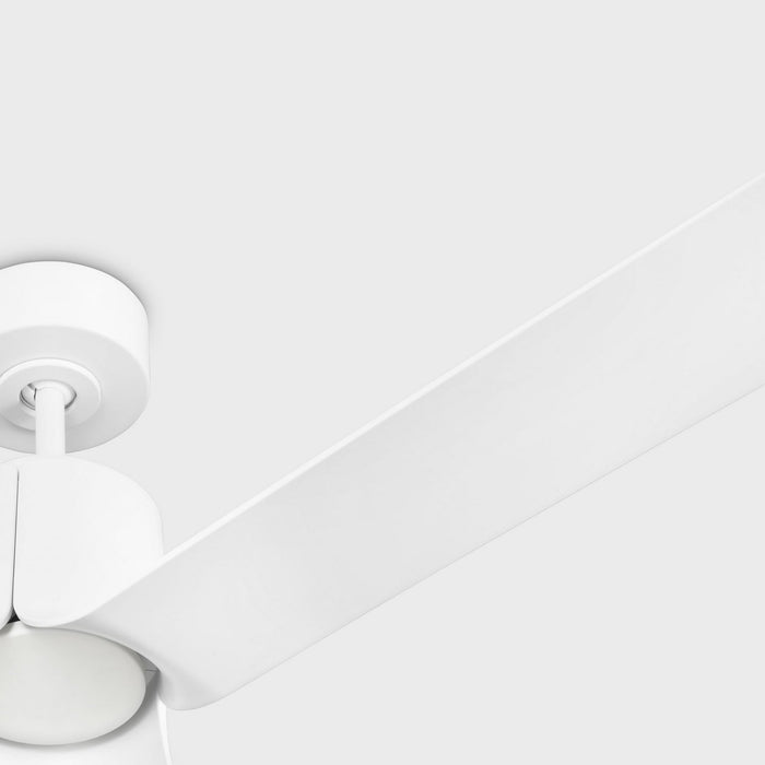 Visual Comfort Fan - 3PESM66RZWD - 66"Ceiling Fan - Peel Smart 66 LED - Matte White