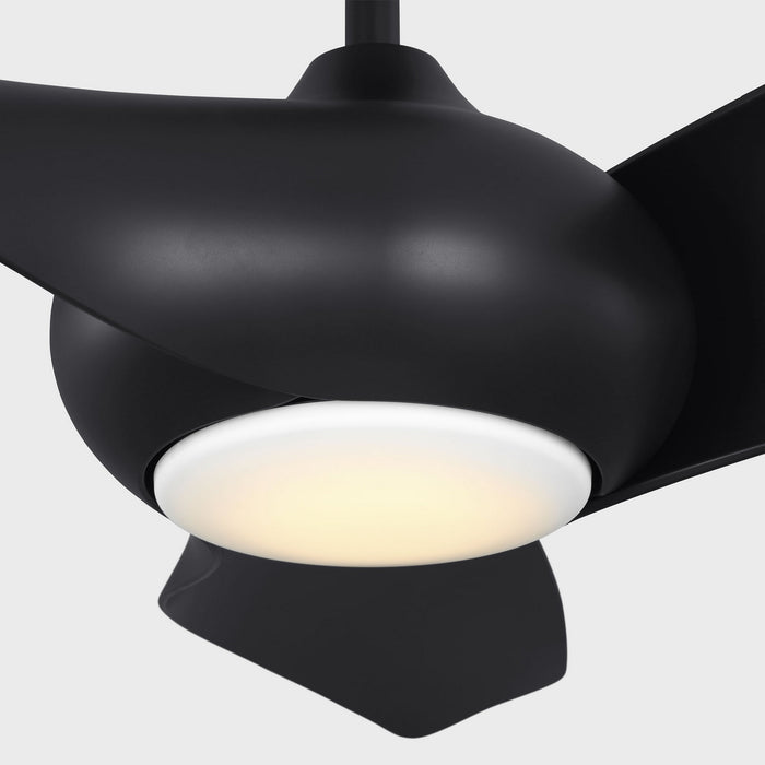 Visual Comfort Fan - 3TNSM52MBKD - 52"Ceiling Fan - Topan Smart 52 LED - Midnight Black