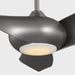 Visual Comfort Fan - 3TNSM60BSD - 60"Ceiling Fan - Topan Smart 60 LED - Brushed Steel