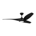 Visual Comfort Fan - 3TNSM60MBKD - 60"Ceiling Fan - Topan Smart 60 LED - Midnight Black