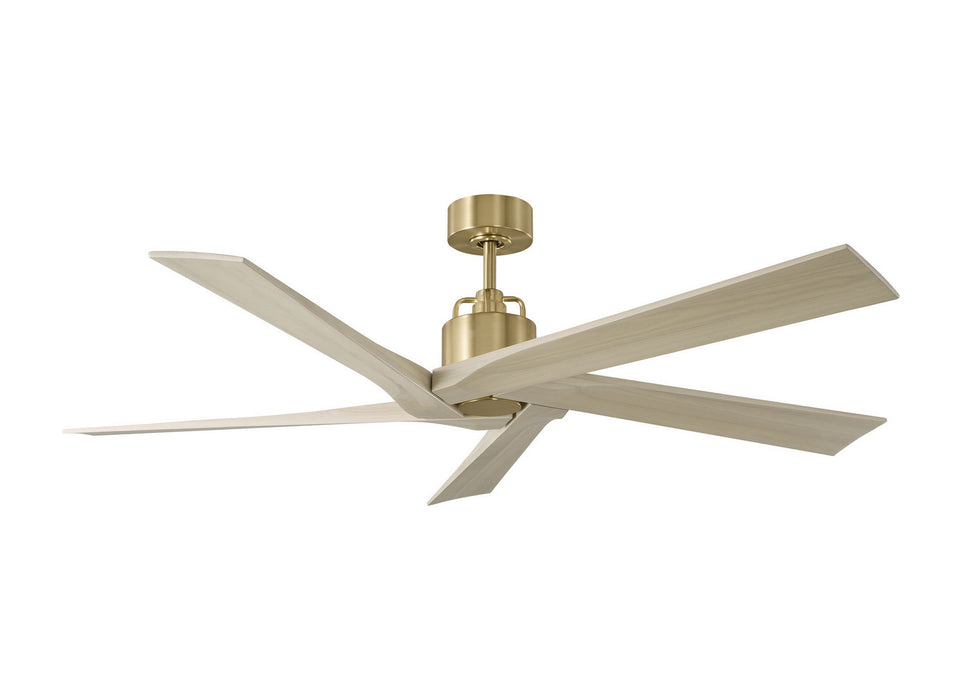 Visual Comfort Fan - 5ASPR56BBSWWO - 56"Ceiling Fan - Aspen 56 - Burnished Brass