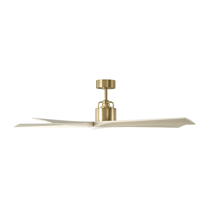 Visual Comfort Fan - 5ASPR56BBSWWO - 56"Ceiling Fan - Aspen 56 - Burnished Brass