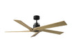 Visual Comfort Fan - 5ASPR56MBKNH - 56"Ceiling Fan - Aspen 56 - Midnight Black
