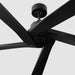 Visual Comfort Fan - 5ASPR84MBK - 84"Ceiling Fan - Aspen 84 - Midnight Black