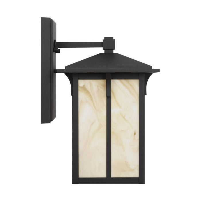 Generation Lighting - 8652701CG-12 - One Light Outdoor Wall Lantern - Tomek - Black