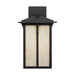 Generation Lighting - 8752701CG-12 - One Light Outdoor Wall Lantern - Tomek - Black