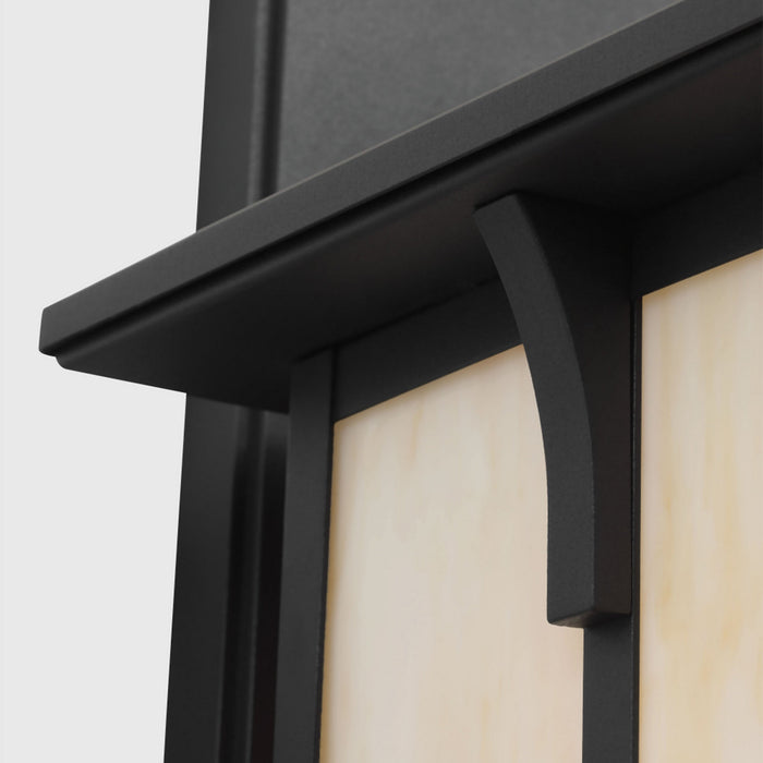 Generation Lighting - 8752701CG-12 - One Light Outdoor Wall Lantern - Tomek - Black