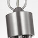 Generation Lighting - GLC1145BS - Five Light Chandelier - Miles - Brushed Nickel