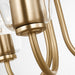 Generation Lighting - GLC1153SB - Three Light Chandelier - Miles - Satin Brass