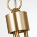 Generation Lighting - GLC1153SB - Three Light Chandelier - Miles - Satin Brass