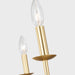 Generation Lighting - GLC1196SB - Six Light Chandelier - Abells - Satin Brass