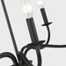 Generation Lighting - GLC1205MBK - Five Light Chandelier - Abells - Midnight Black