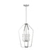 Generation Lighting - GLC1264BS - Four Light Chandelier - Kennan - Brushed Nickel