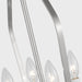 Generation Lighting - GLC1264BS - Four Light Chandelier - Kennan - Brushed Nickel