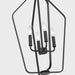 Generation Lighting - GLC1264MBK - Four Light Chandelier - Kennan - Midnight Black