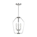 Generation Lighting - GLC1283BS - Three Light Chandelier - Kennan - Brushed Nickel