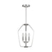 Generation Lighting - GLC1283BS - Three Light Chandelier - Kennan - Brushed Nickel