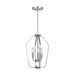 Generation Lighting - GLC1283BS - Three Light Chandelier - Kennan - Brushed Nickel