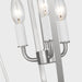Generation Lighting - GLC1283BS - Three Light Chandelier - Kennan - Brushed Nickel