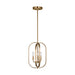 Generation Lighting - GLC1293SB - Three Light Chandelier - Loretto - Satin Brass