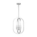 Generation Lighting - GLC1304BS - Four Light Chandelier - Loretto - Brushed Nickel
