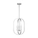 Generation Lighting - GLC1304BS - Four Light Chandelier - Loretto - Brushed Nickel