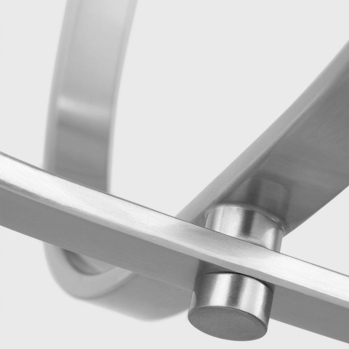 Generation Lighting - GLC1304BS - Four Light Chandelier - Loretto - Brushed Nickel