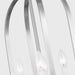 Generation Lighting - GLC1304BS - Four Light Chandelier - Loretto - Brushed Nickel
