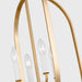 Generation Lighting - GLC1304SB - Four Light Chandelier - Loretto - Satin Brass
