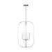 Generation Lighting - GLC1316BS - Six Light Chandelier - Loretto - Brushed Nickel