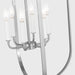 Generation Lighting - GLC1316BS - Six Light Chandelier - Loretto - Brushed Nickel
