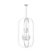 Generation Lighting - GLC1329BS - Nine Light Chandelier - Loretto - Brushed Nickel