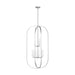 Generation Lighting - GLC1329BS - Nine Light Chandelier - Loretto - Brushed Nickel