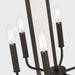 Generation Lighting - GLC1329MBK - Nine Light Chandelier - Loretto - Midnight Black
