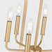 Generation Lighting - GLC1329SB - Nine Light Chandelier - Loretto - Satin Brass
