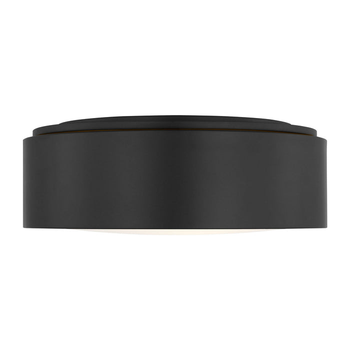 Generation Lighting - GLF1032MBK - Flush Mount - Albee - Midnight Black