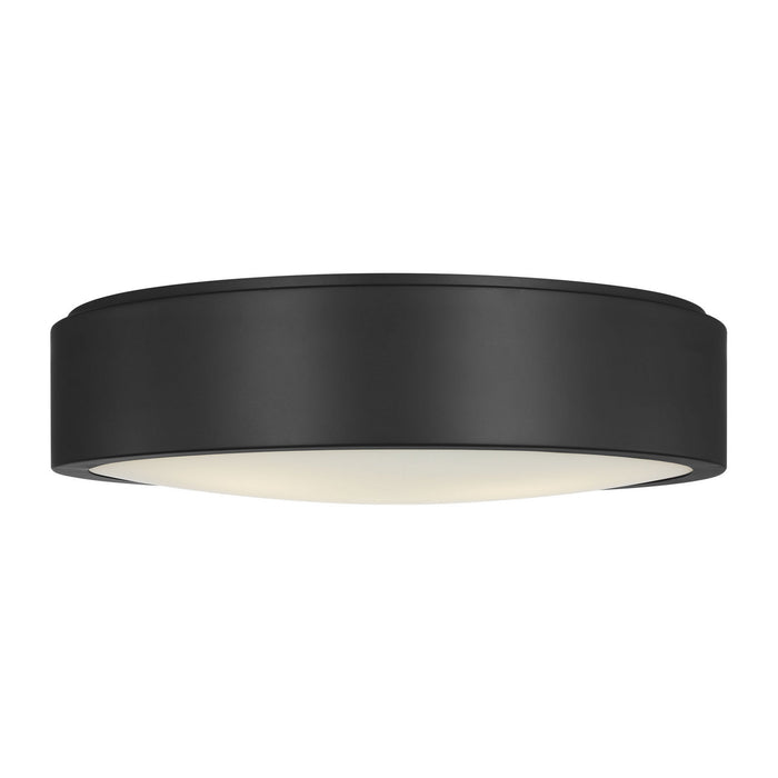 Generation Lighting - GLF1053MBK - Flush Mount - Albee - Midnight Black