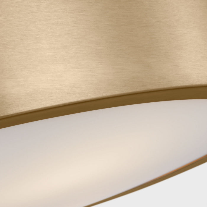Generation Lighting - GLF1053SB - Flush Mount - Albee - Satin Brass