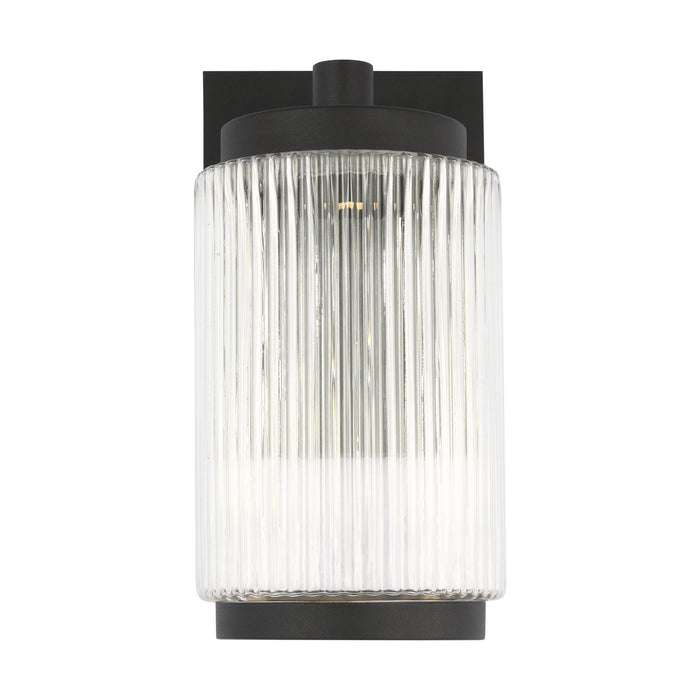 Generation Lighting - GLO1061DL-TXB - One Light Outdoor Wall Lantern - Ronde - Textured Black