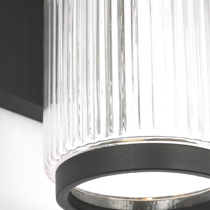 Generation Lighting - GLO1061DL-TXB - One Light Outdoor Wall Lantern - Ronde - Textured Black